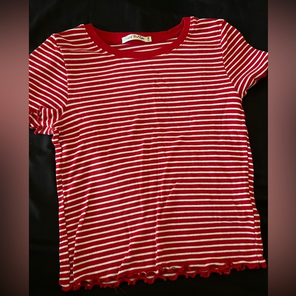 Red stripe top - Picture 1 of 1